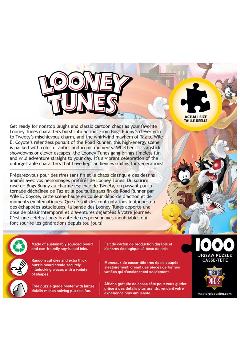 Looney Tunes 1000 Piece Jigsaw Puzzle, Alternate, color, Multicolor