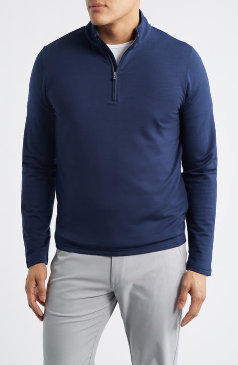 Crown Crafted Excursionist Flex Merino Wool Blend Quarter Zip