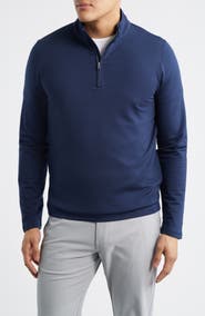 Peter Millar Crown Crafted Excursionist Flex Merino Wool Blend Quarter Zip