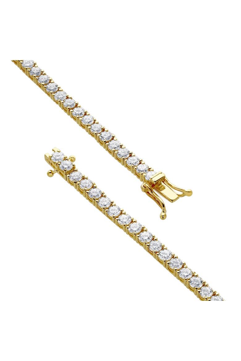 LMJ LoveGrown 10K Yellow Gold Lab Grown Diamond Tennis Bracelets - 3.99 Cts, Alternate, color, 10K Yellow Gold