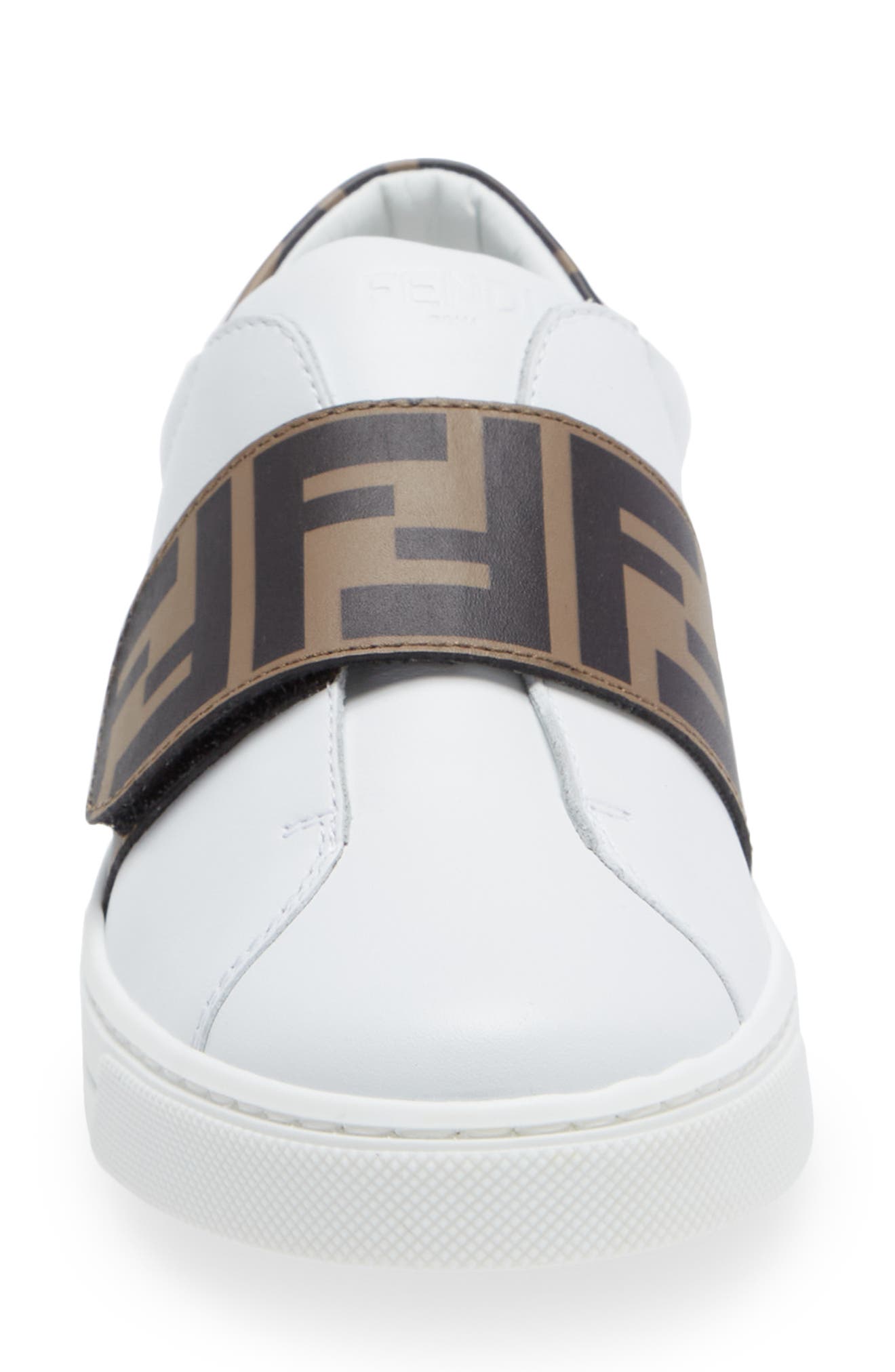 Kids' FF Logo Low Top Sneaker, Alternate, color, F0C1A WHITE