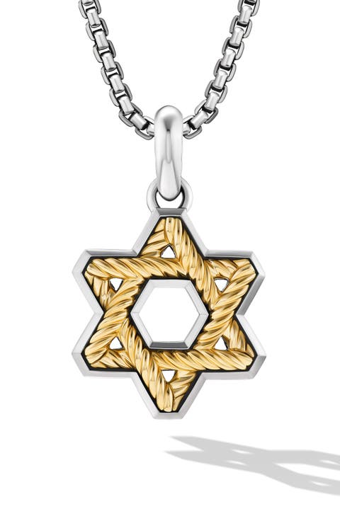 Cable Star of David Amulet