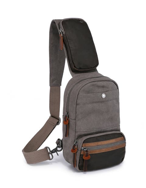 Tapa Canvas Pocket Sling Bag