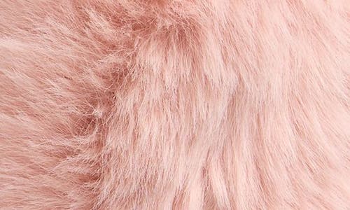 Cara Kids' Faux Fur Scarf In Pink