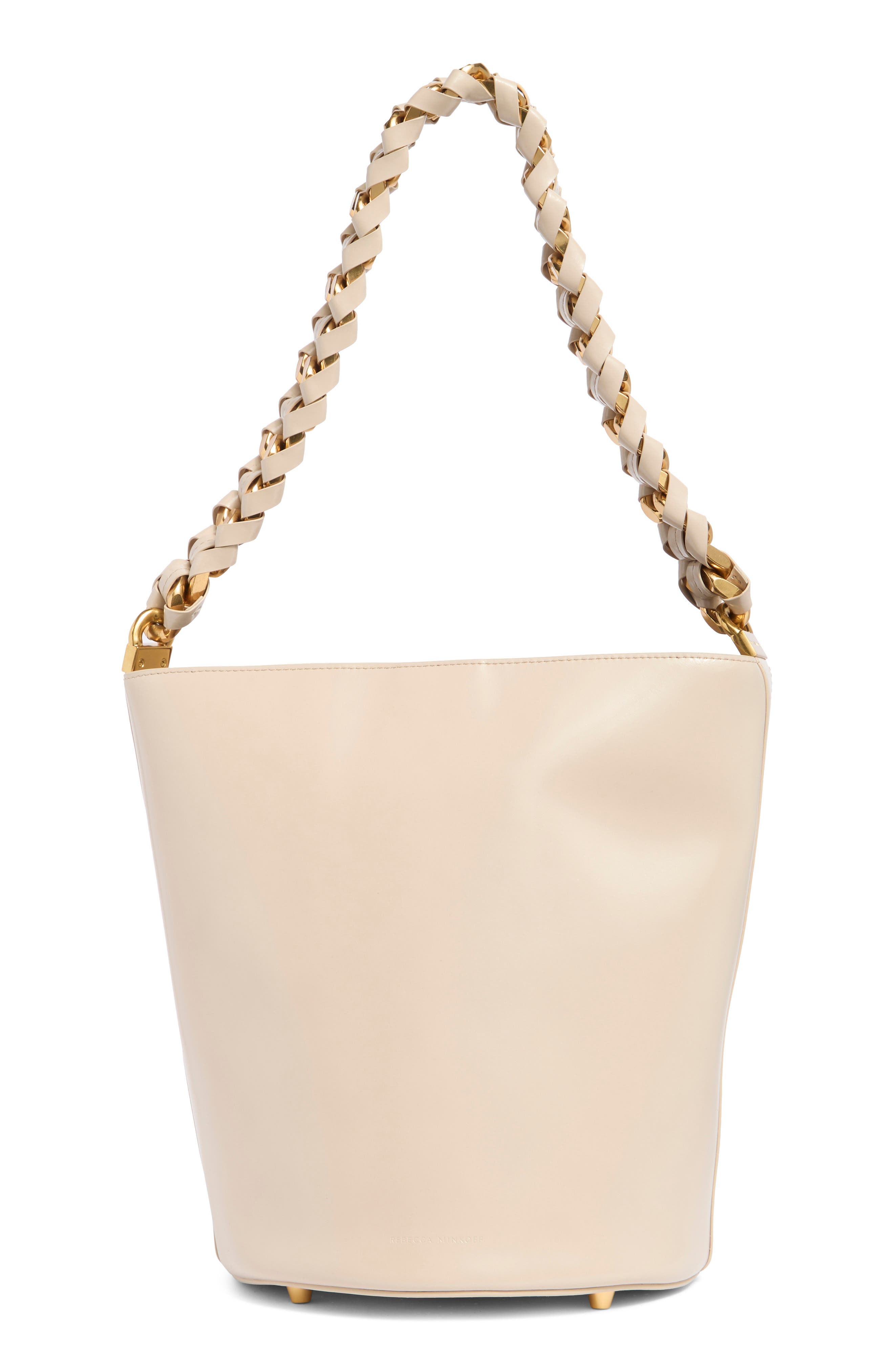 Rebecca Minkoff Infinity Leather Bucket Bag, Alternate, color, 