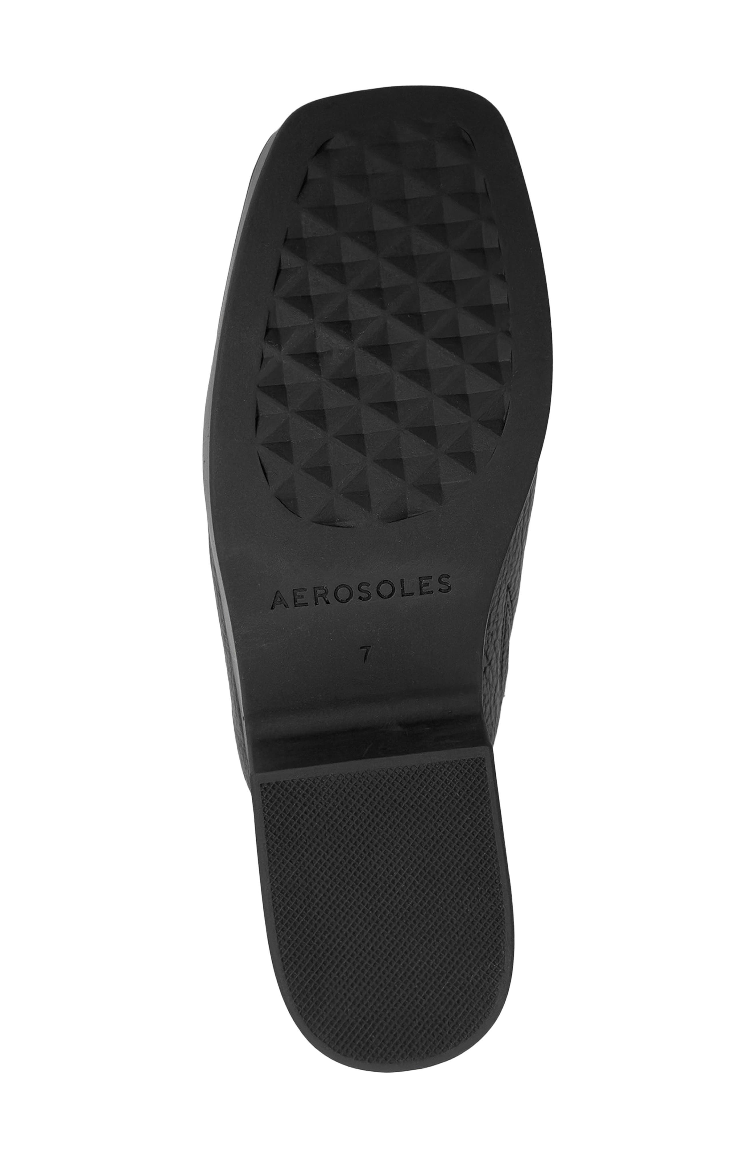 Aerosoles Chata Platform Mule, Alternate, color, Black Faux Leather