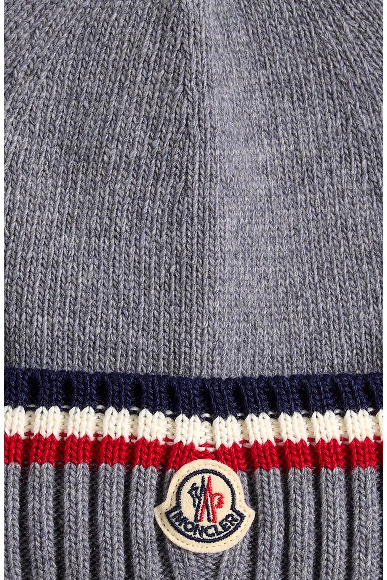 Kids' Wool & Cashmere Beanie, Alternate, color, GREY