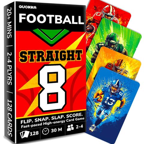 Fast Paced Sports Card game for Kids and Adults