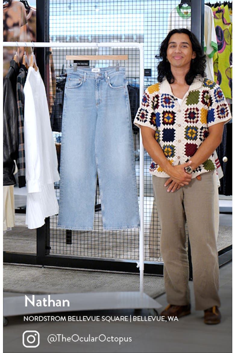 Ren High Waist Wide Leg Jeans video