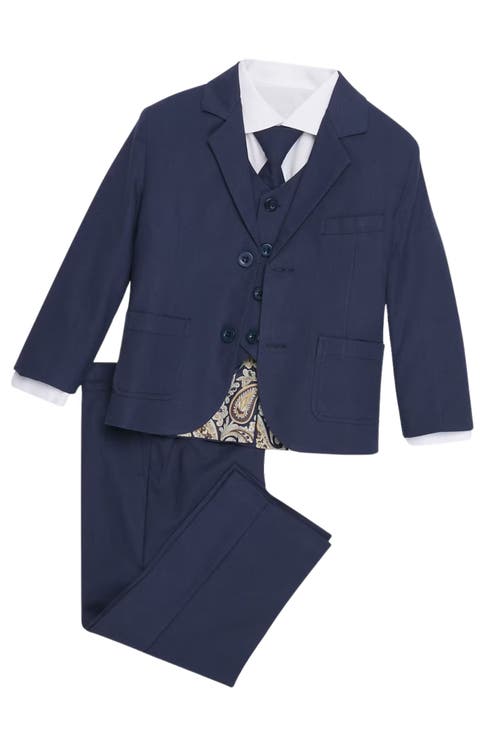 Kids' Joey Safari 5-Piece Linen Suit