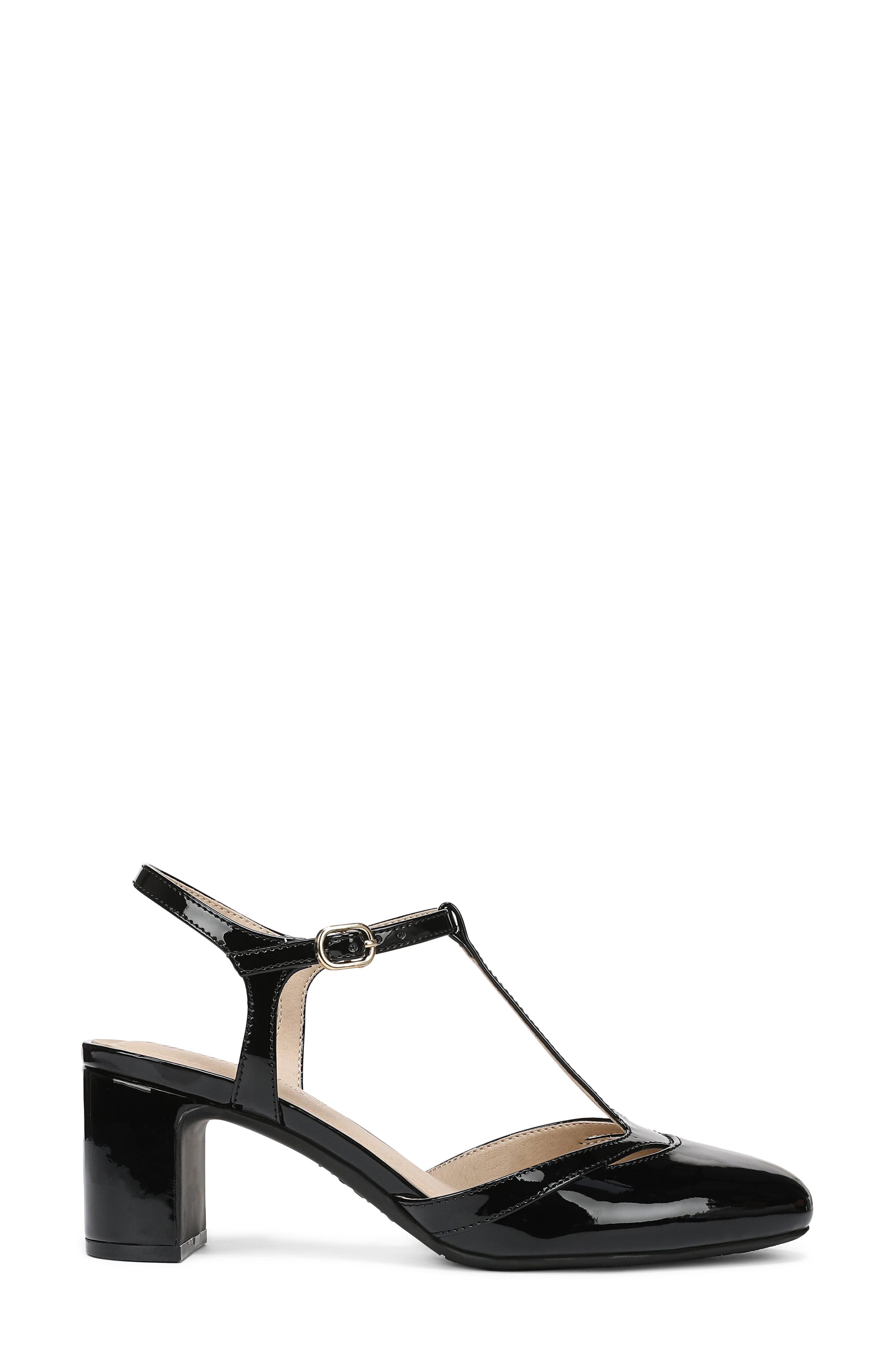 Toni Ankle Strap Pump, Alternate, color, BLACK