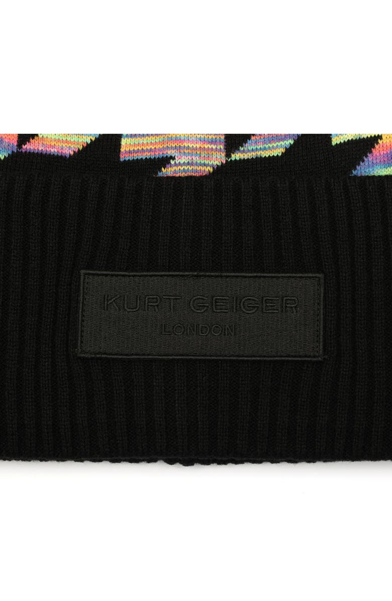 Kurt Geiger Multicolor Patterned houndstooth beanie Kurt Geiger | Accessories | Kurt Geiger Multicolor Checkered  main image 2