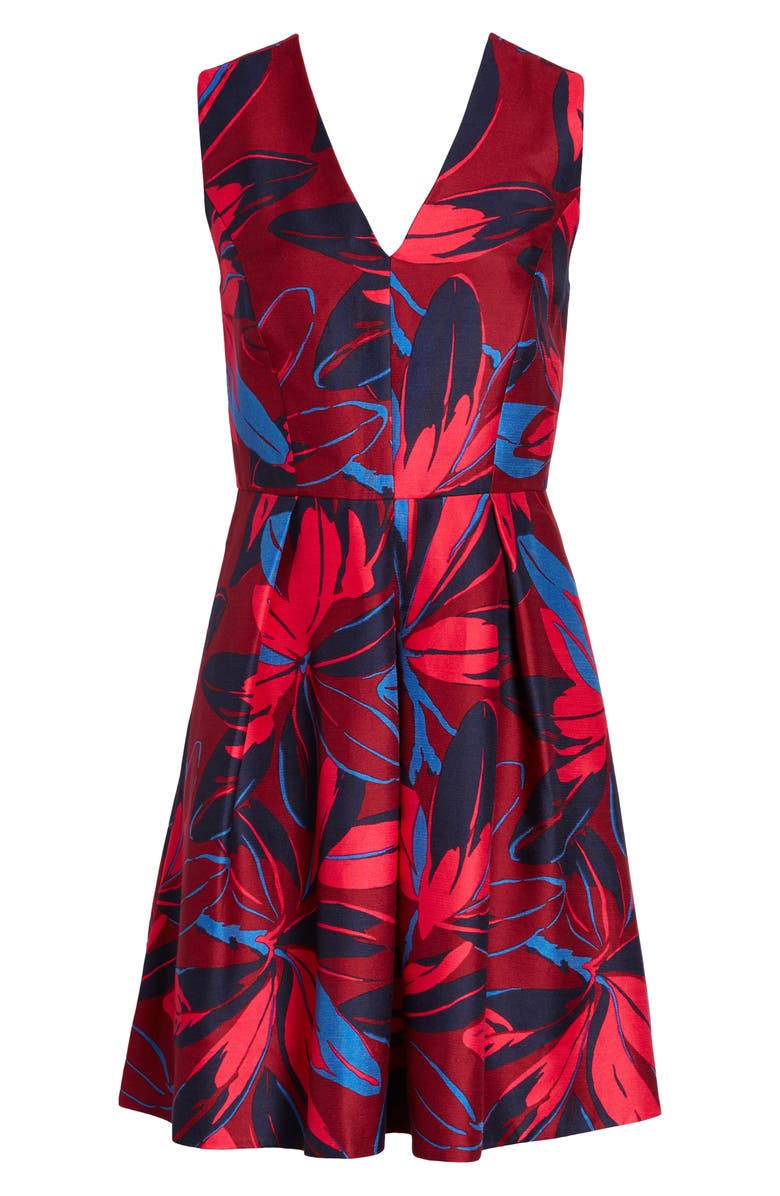 Draper James Autumn Bloom Love Circle Dress, Alternate, color,