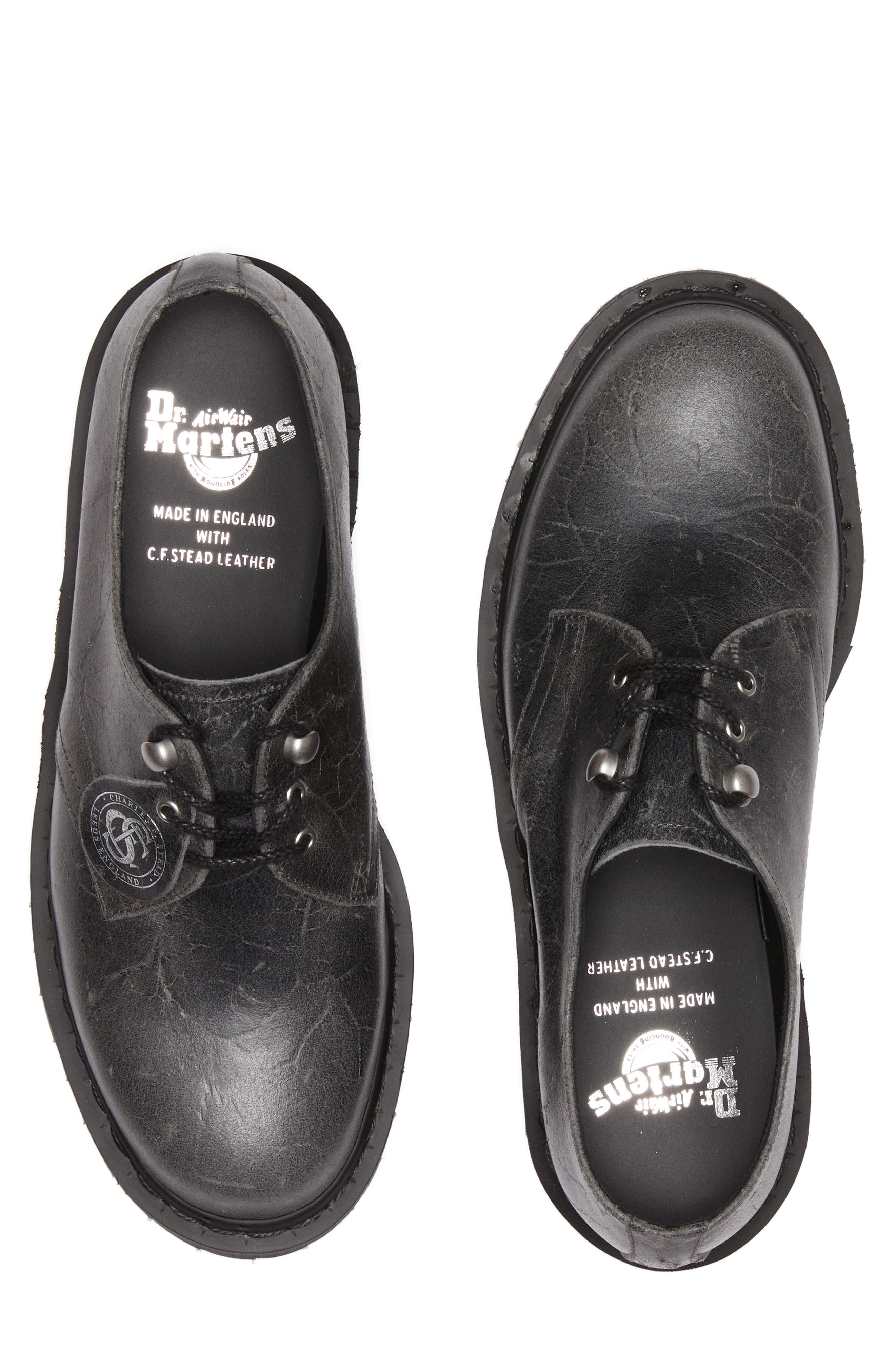 Dr. Martens 1461 Bex Mid Crazy Pull Up C.F. Stead Leather Derby, Alternate, color, 