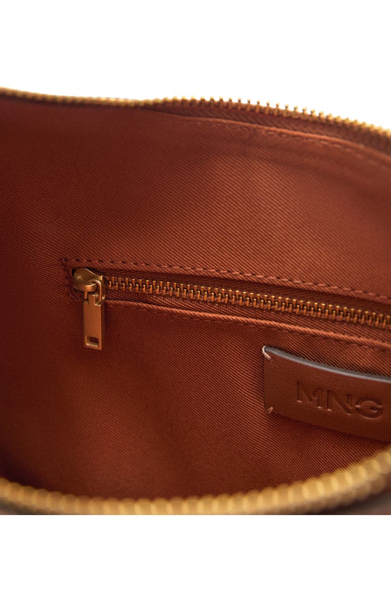 MANGO Faux Leather Shoulder Bag, Alternate, color,