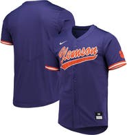 Nike Men's Nike Purple Clemson Tigers Replica Baseball Jersey