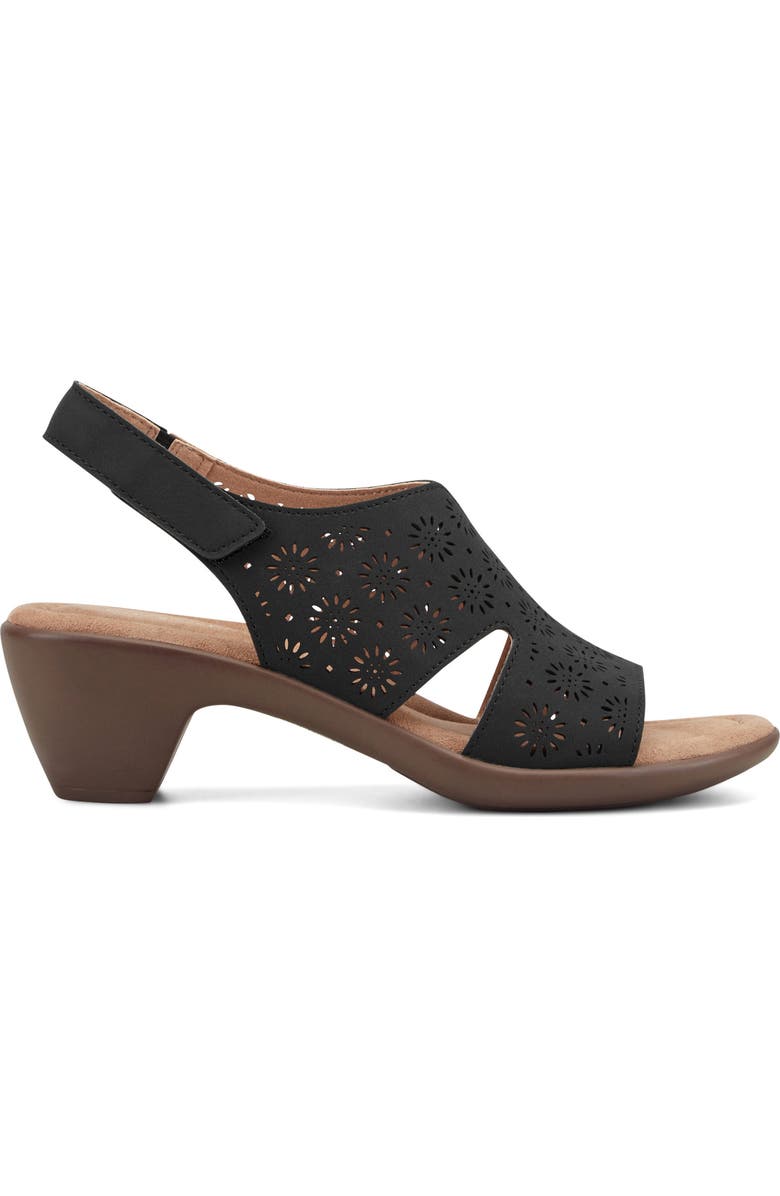 Easy Spirit Seconie Slingback Sandal, Alternate, color, Black