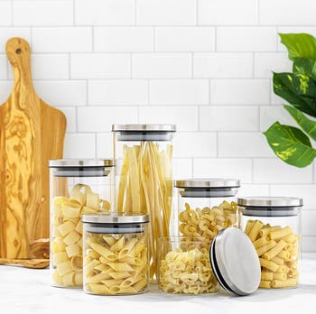 Storage Jars - Set of 6