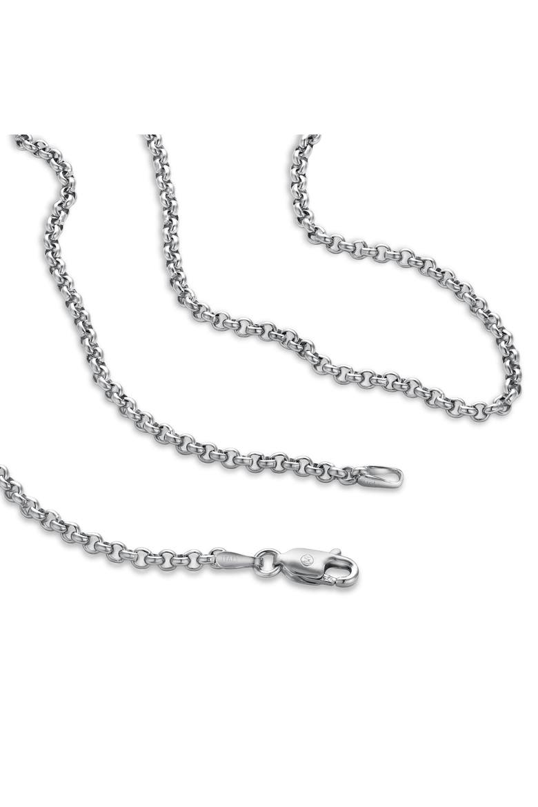 Masato Bold Rolo Chain Necklace 925 Silver, Alternate, color, Sterling Silver