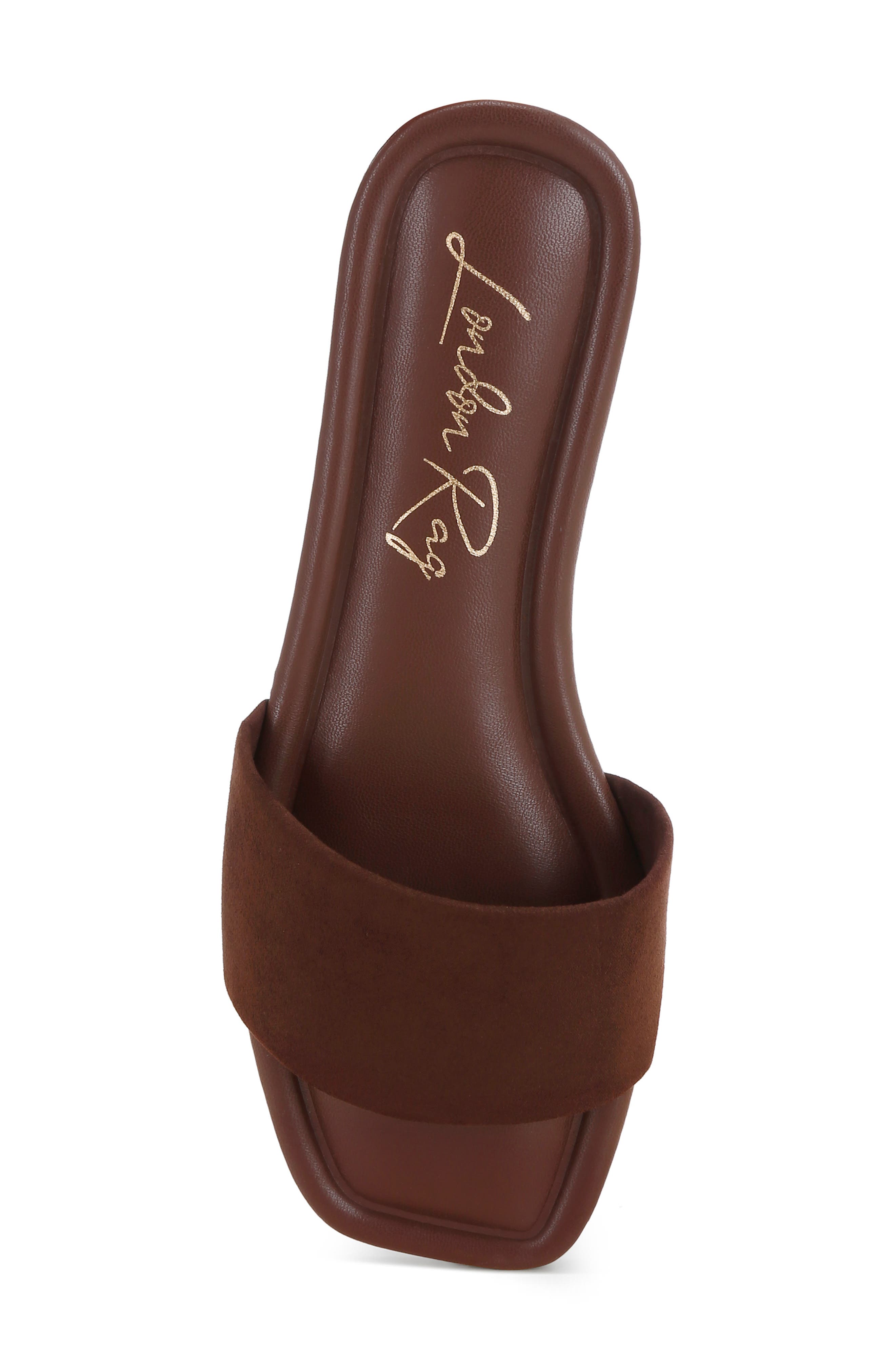 Zaltana Slide Sandal, Alternate, color, BROWN
