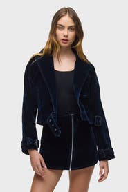 Hudson Jeans Raglan Moto Jacket