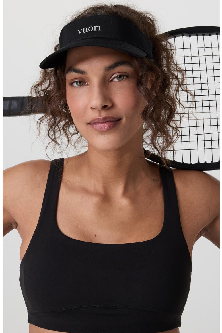 Topspin 2.0 Visor, Alternate, color, BLACK