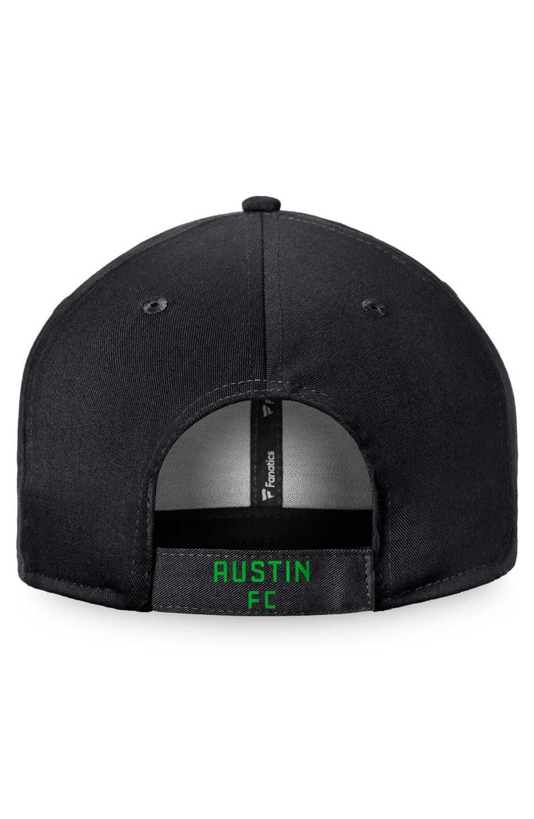 FANATICS Men's Fanatics Branded Black Austin FC Alpha Adjustable Hat, Alternate, color, Black