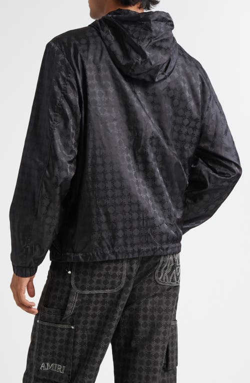 Amiri Black Ma Quad Windbreaker Jacket In Black