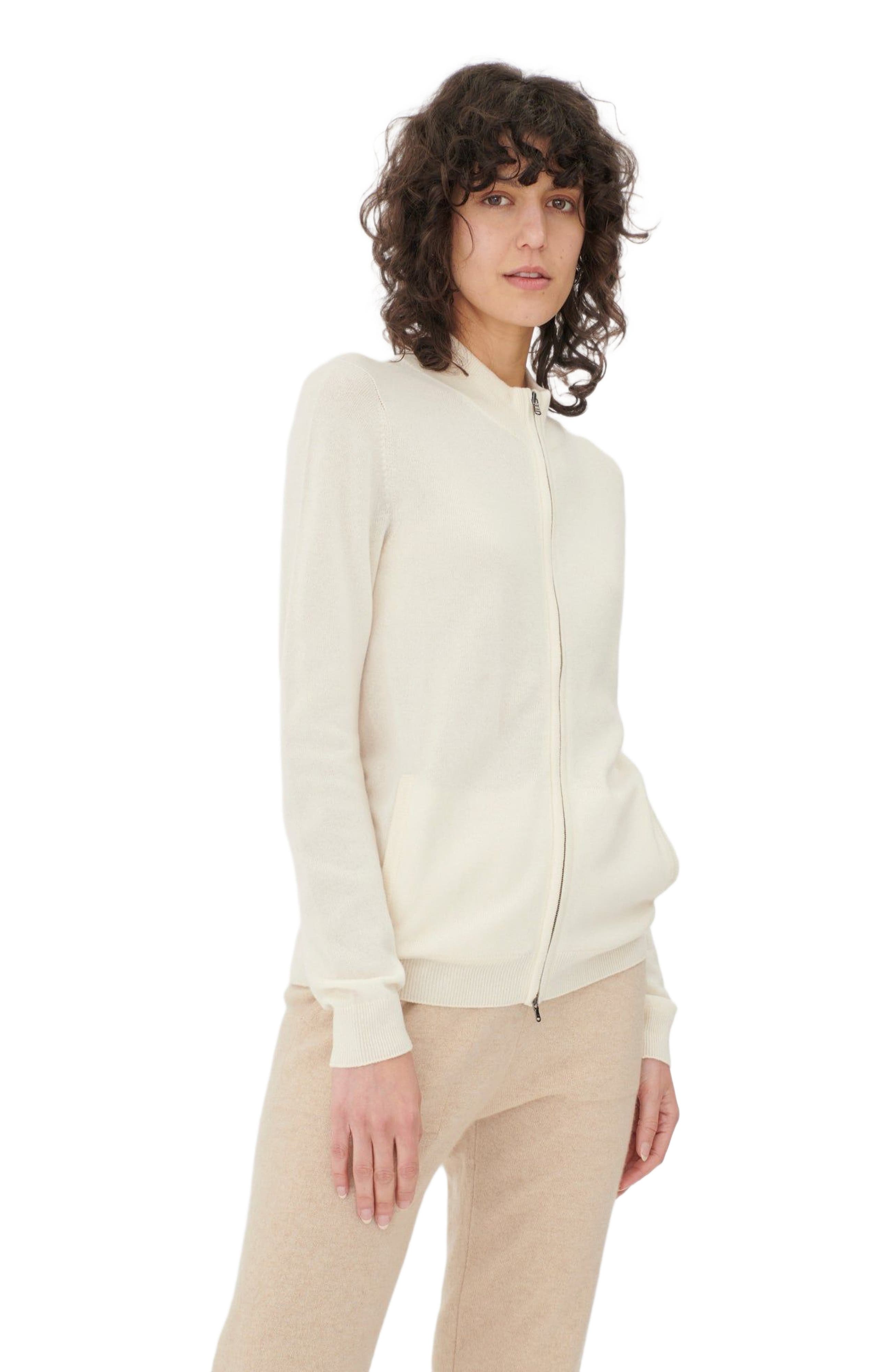 Essential Cashmere Full-Zip Cardigan - image 4