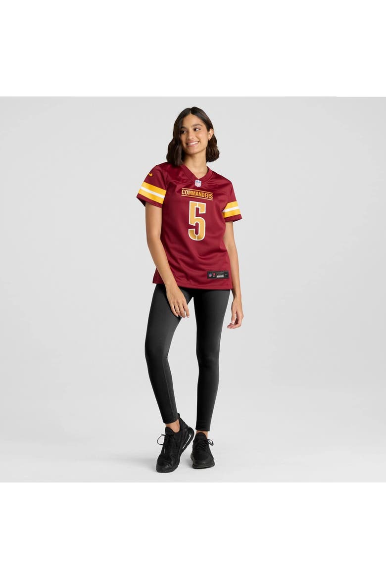 Women's Nike Jayden Daniels Burgundy Washington Commanders  Player Game Jersey, Alternate, color, Burgundy