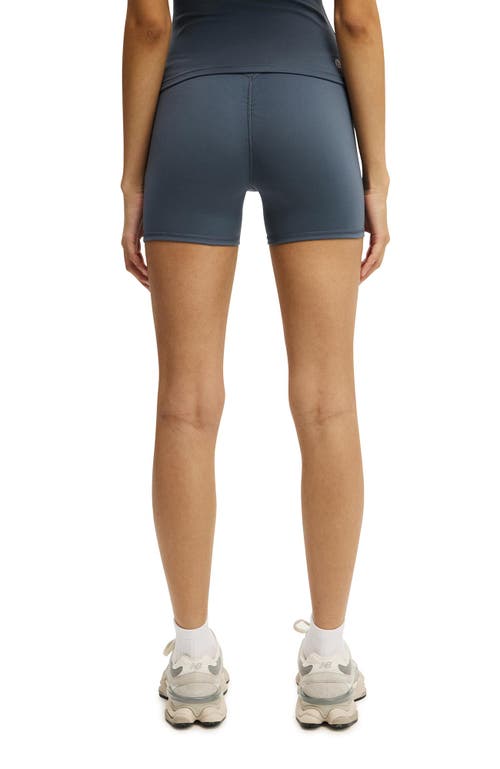 Cotton On Body Active Ultra Soft Invisible Scrunch Shortie Short In Blue