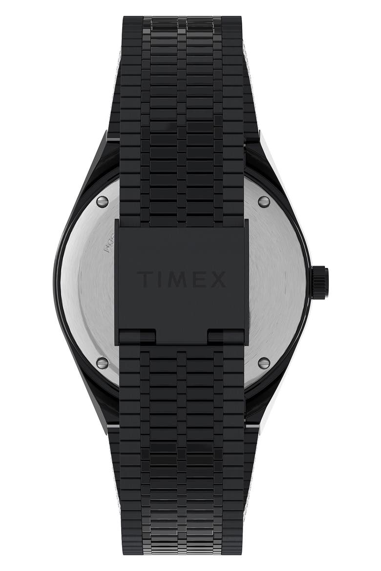 Q Reissue Bracelet Watch, 38mm, Alternate, color, BLACK
