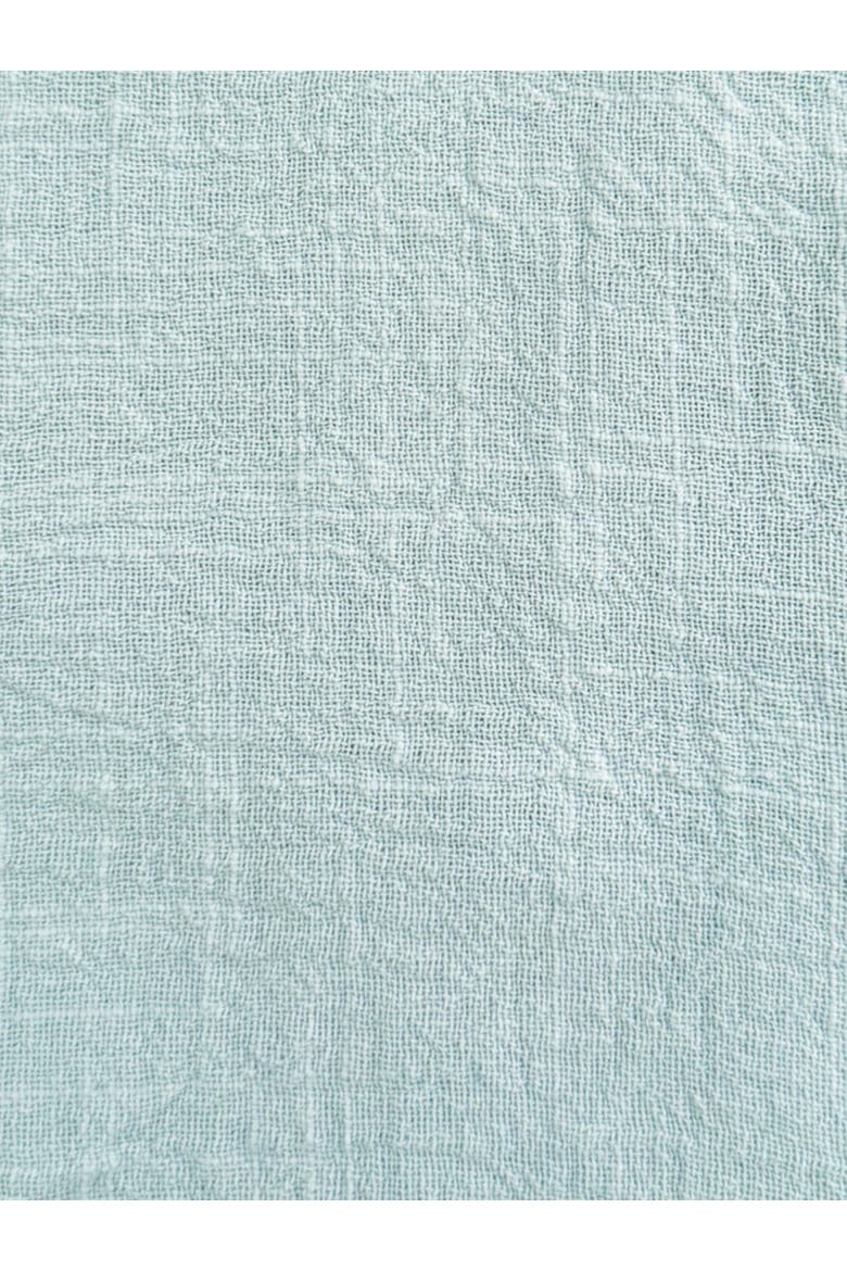 Cotton Gauze Fringe Napkins- Set of 4, Alternate, color, Mint Green