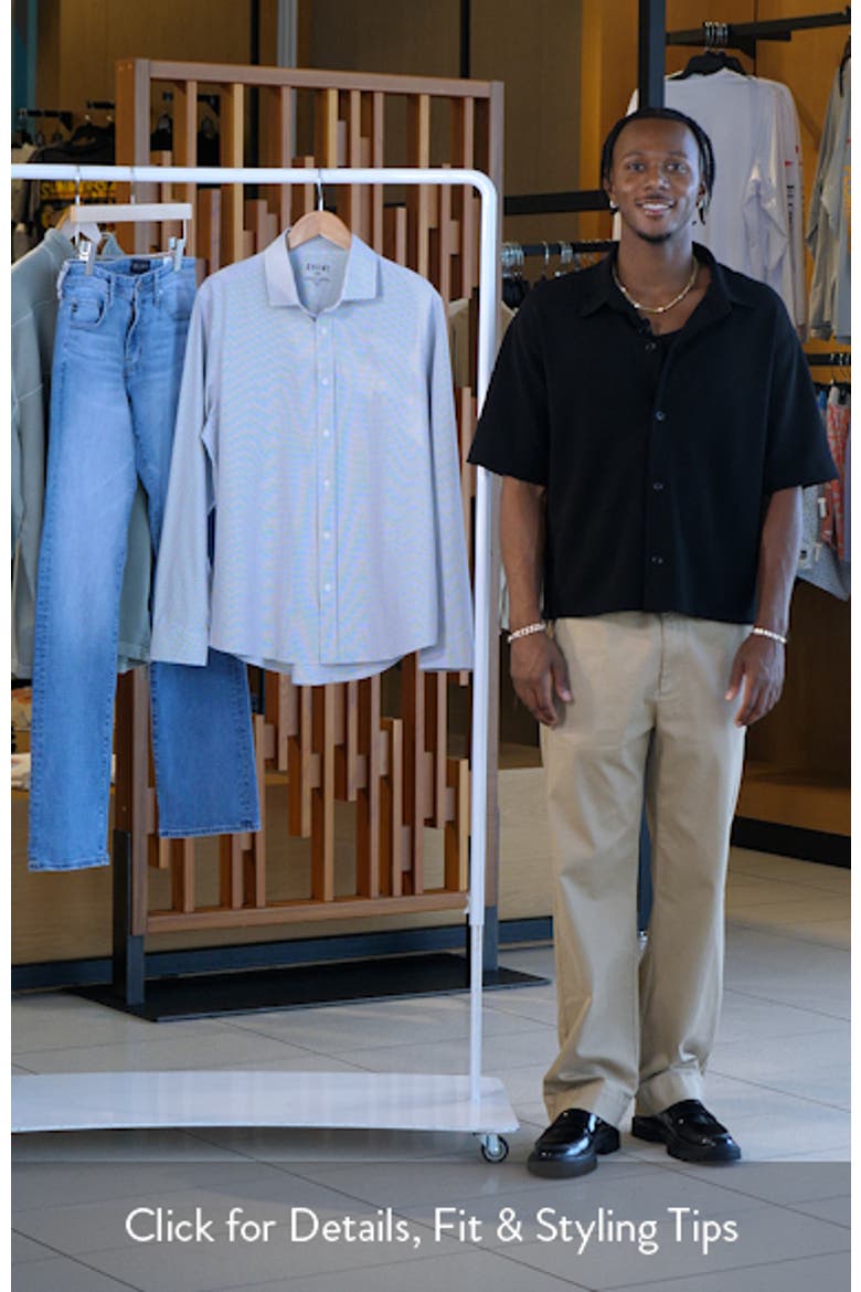 State of Mind Grid Check Slim Fit Button-Up Shirt video