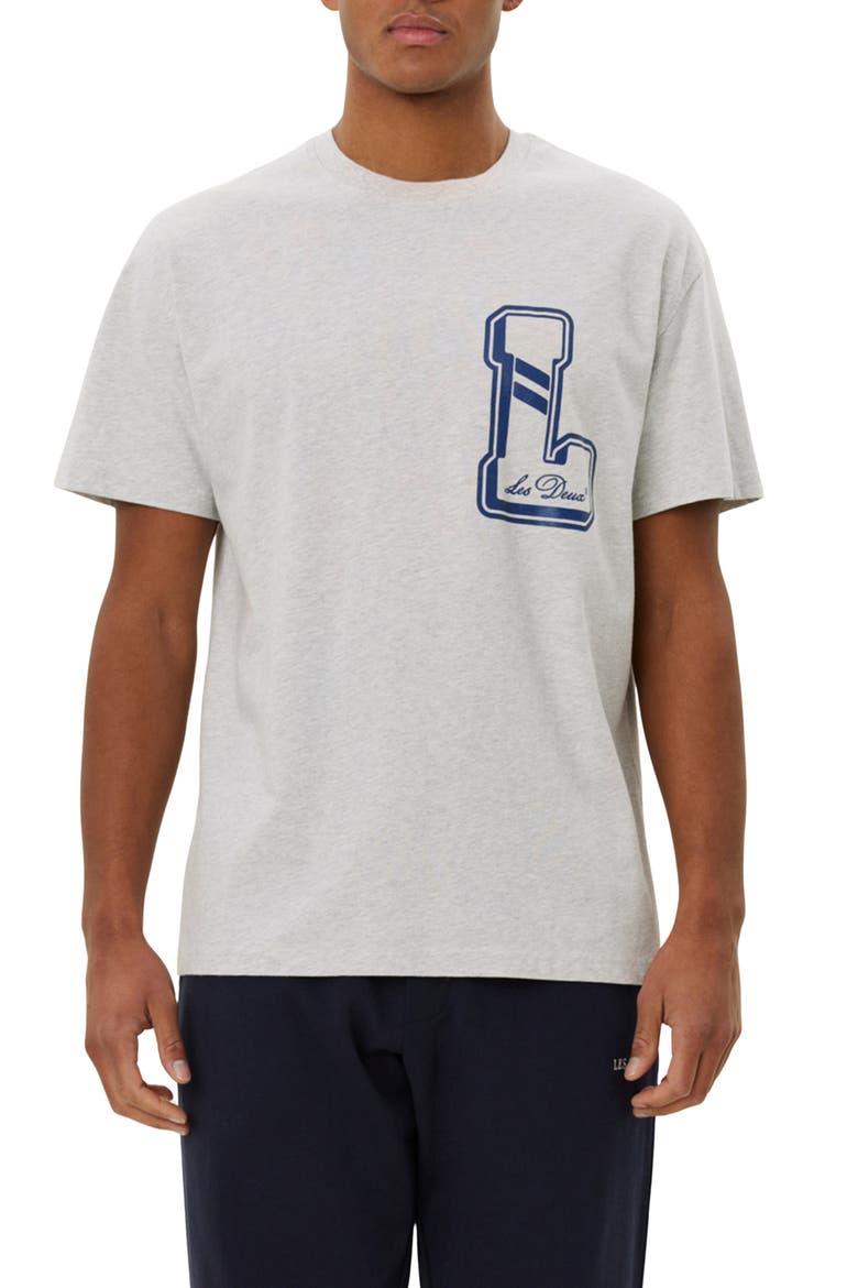 Liberty Graphic T-Shirt, Main, color, SNOW MELANGE