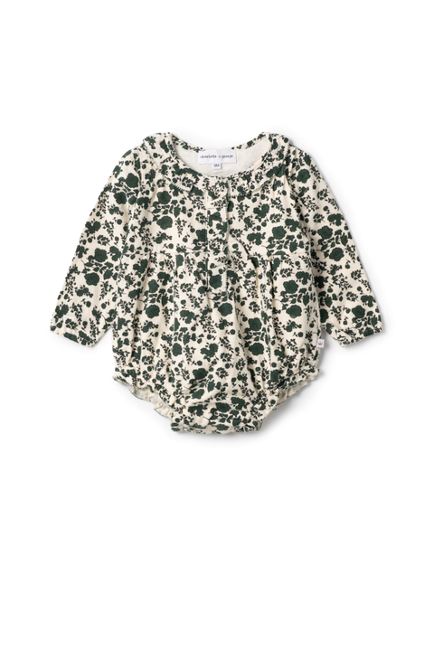 Floral Woven Flanel Bubble
