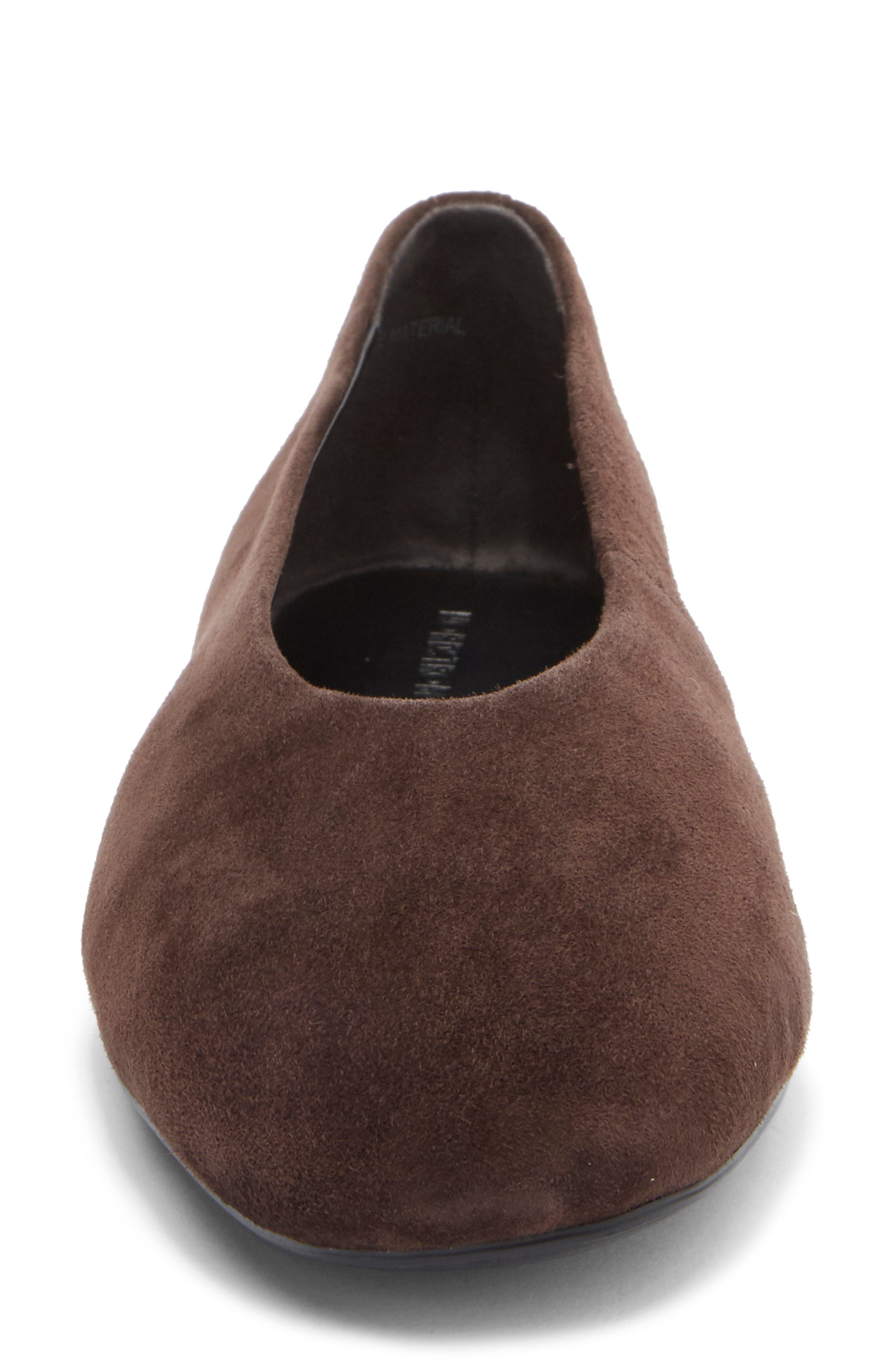 Maddox Ballet Flat, Alternate, color, BROWN CAFFE SUEDE