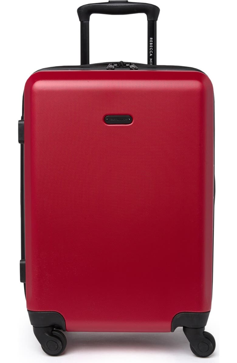 Rebecca Minkoff Red Stud 28" Hardside Upright Spinner, Main, color,