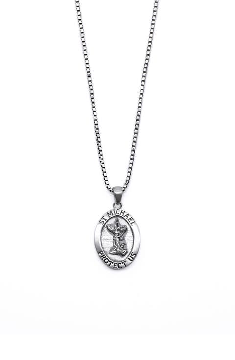 Silver Archangel Necklace