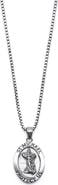 Serge DeNimes Silver Archangel Necklace