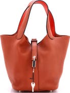 Pre-Owned Hermes Eclat Picotin Lock Bag Clemence PM