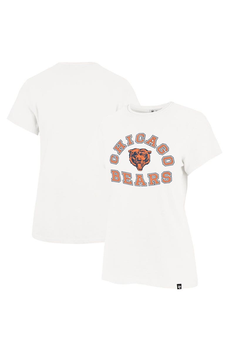 '47 Women's '47 White Chicago Bears Frankie T-Shirt, Main, color,
