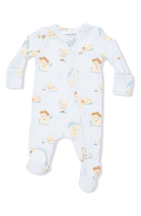 Spring Ducklings Footie (Baby)