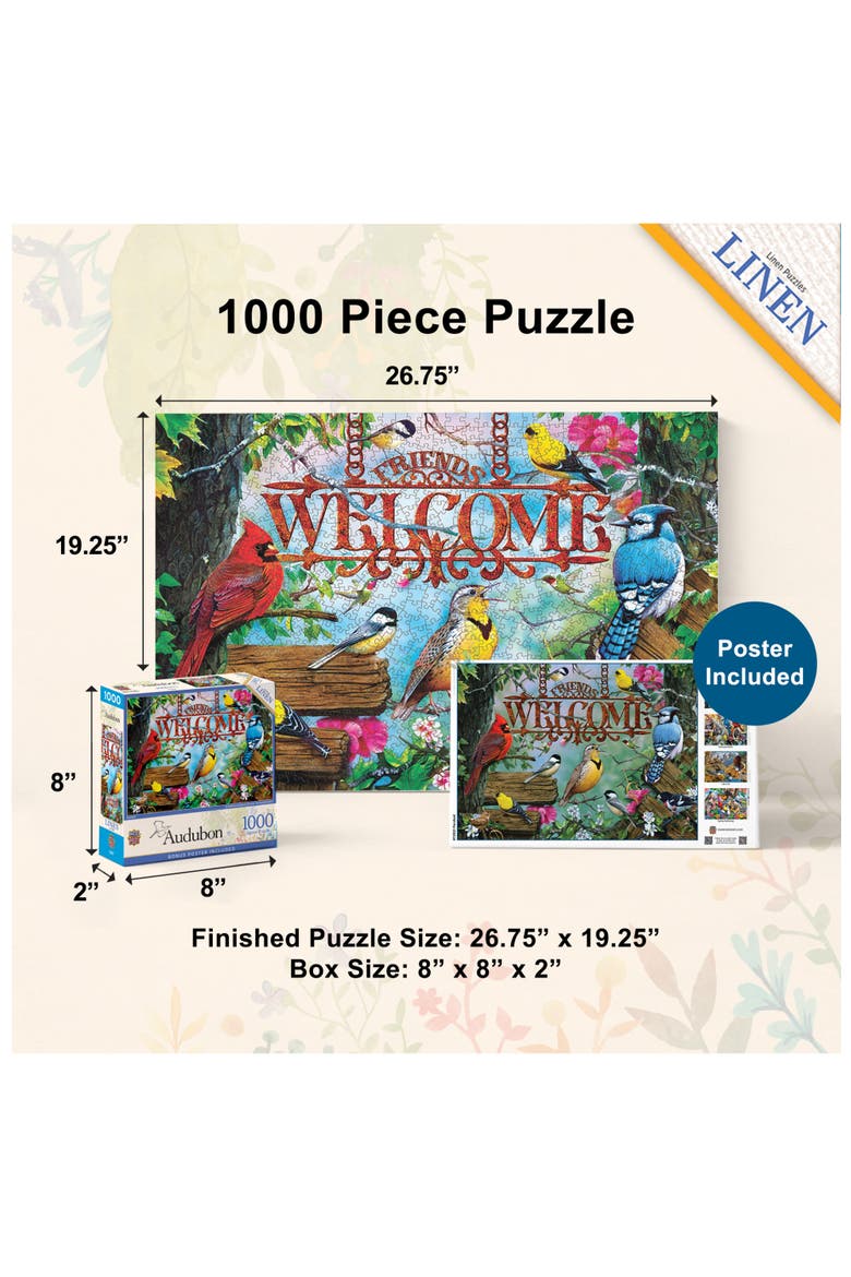 Perched 1000 Piece Jigsaw Puzzle, Alternate, color, Multicolor