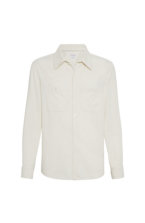 Shirt with chest pockets