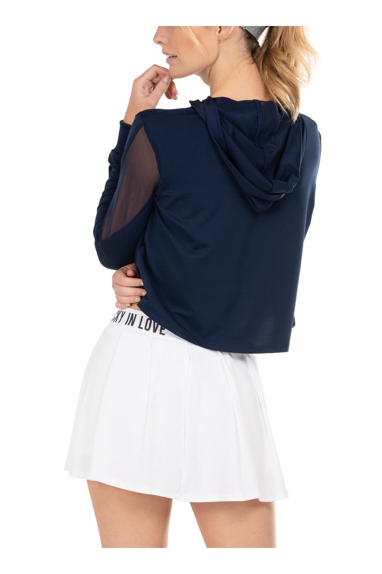 Cindy Crop Hoodie, Alternate, color, Midnight