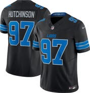 Nike Men's Nike Aidan Hutchinson Black Detroit Lions 2nd Alternate Vapor F.U.S.E. Limited Jersey
