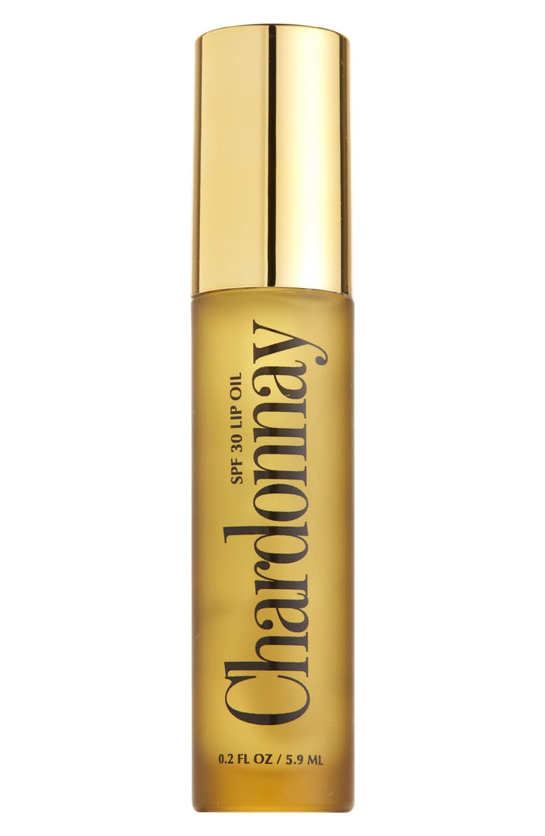 Vacation Chardonnay Lip Oil SPF 30, Main, color,