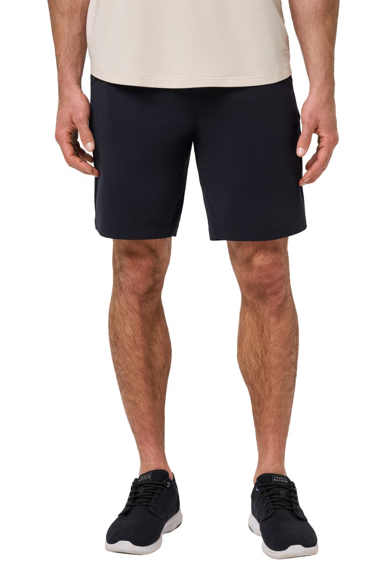 Tech Knit Shorts, Main, color, BLACK