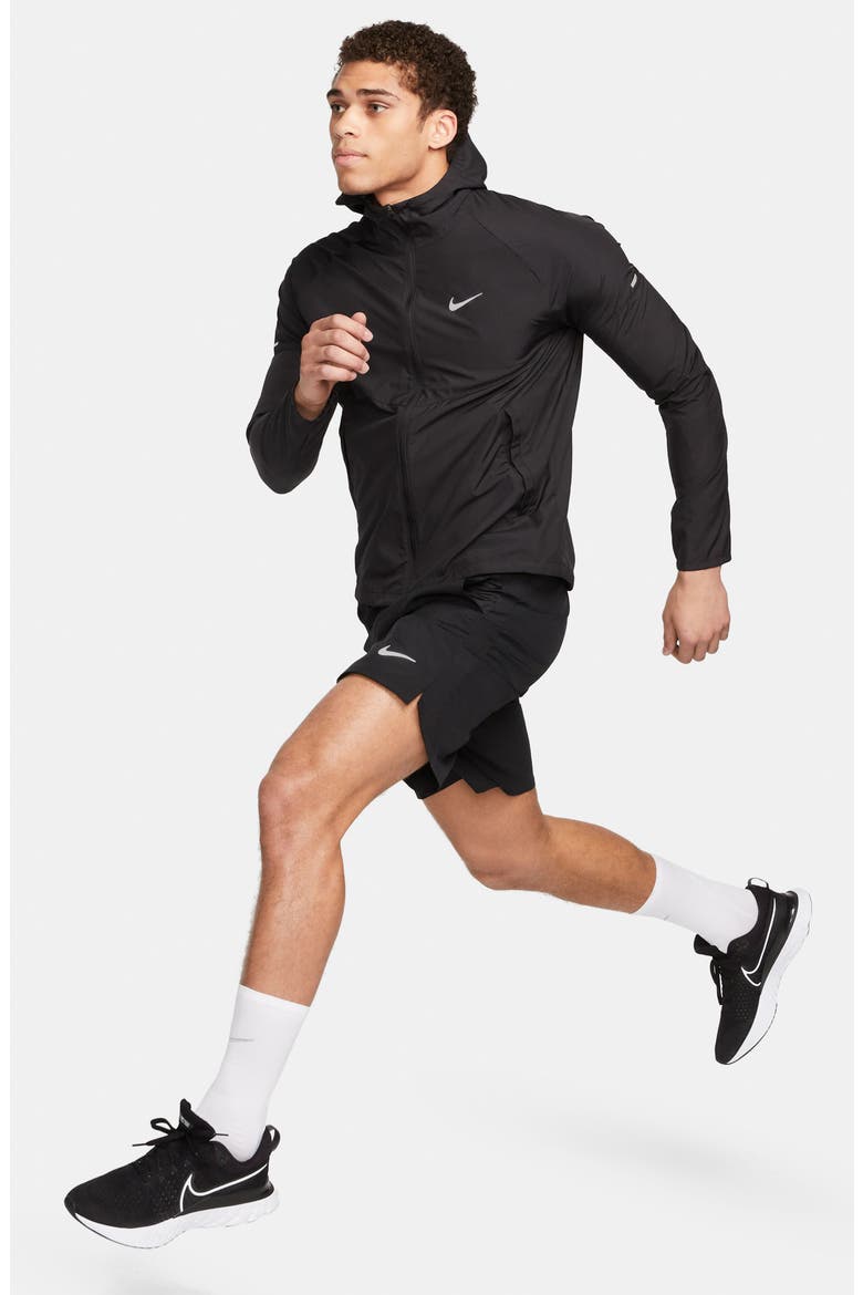 Challenger Dri-FIT Brief Lined Running Shorts, Alternate, color, 010 BLACK/REFLECTIVE SILV
